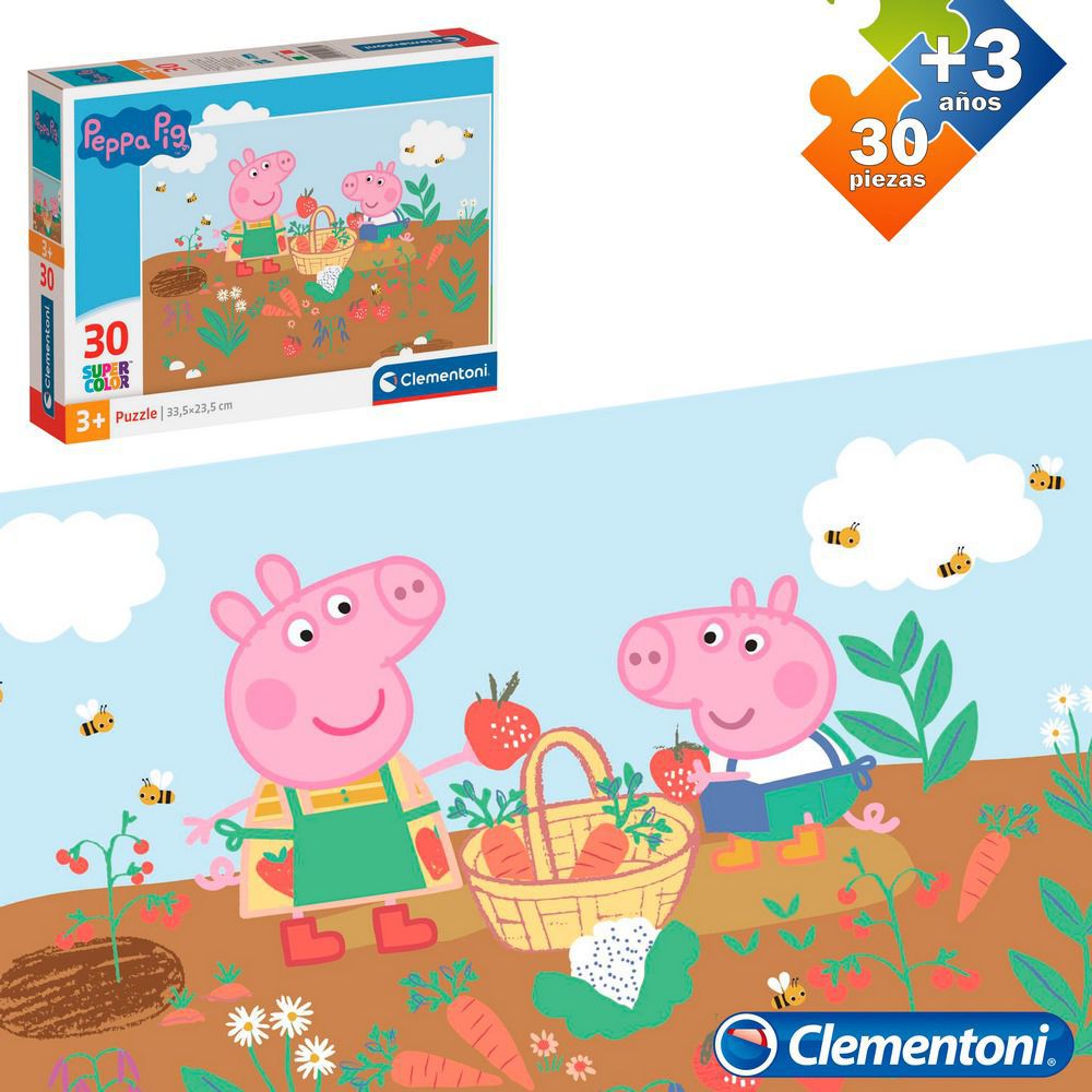 S/30 PUZZLE 30 PCS 'PEPPA PIG' CAJA IMPRESA