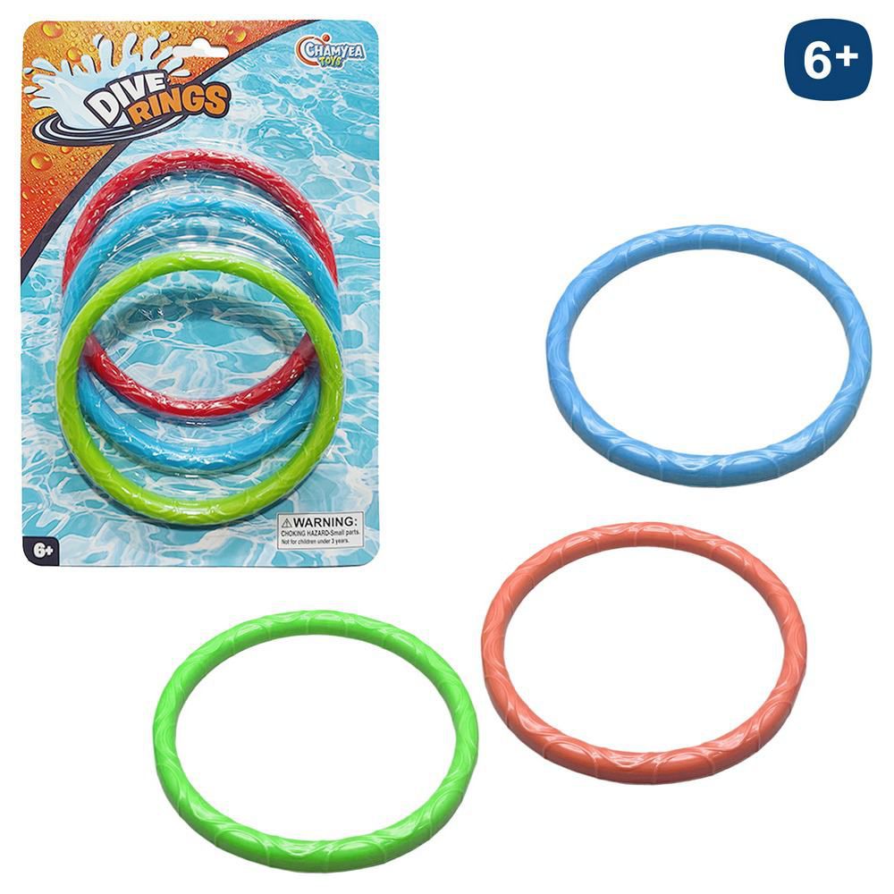 S/3 LANZADOR PISCINA 14 CM BLISTER 18X28 CM.