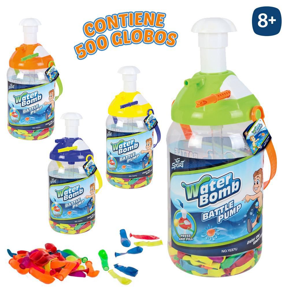 S/500 VAPORIZADOR CON GLOBOS 4/C 14 X 37 CM CAPACIDAD 4 LITROS. CON ACCESORIOS FACILITADOR CIERRE GLOBOS