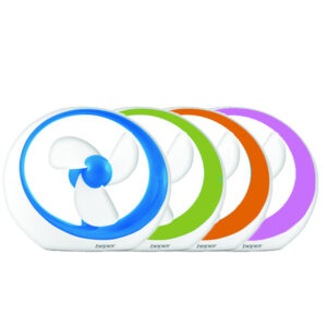 Mini Ventilador BEPER 70.245 "Mirò" Color Naranja, Conector USB
