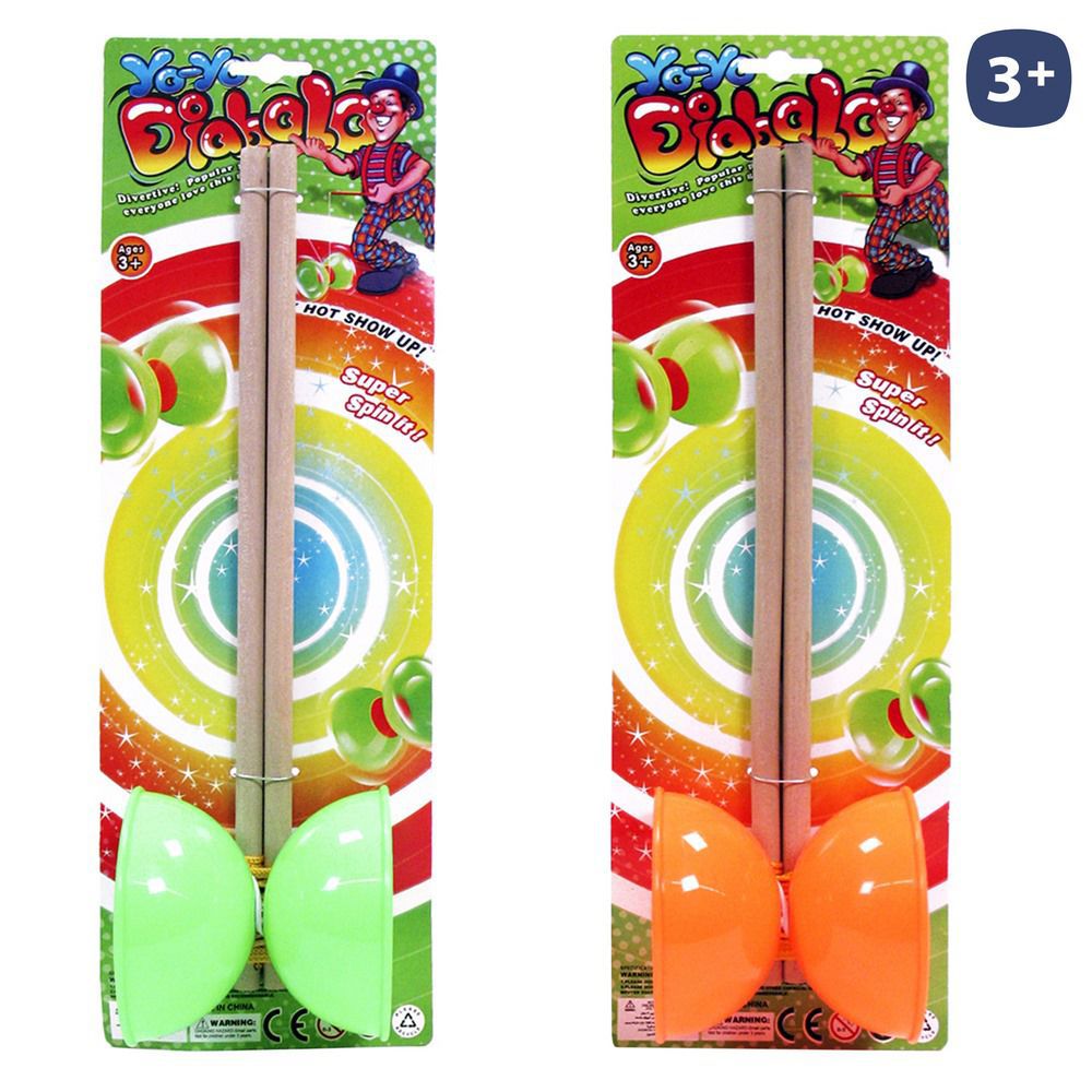 DIABOLO PALO MADERA 2/C 30 X 8,50 CM BLISTER DE 12X36 CM