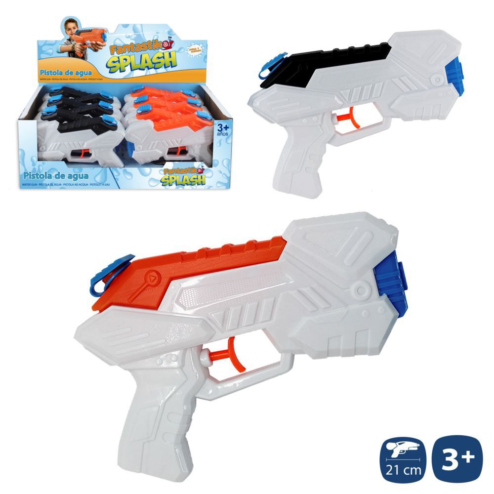 PISTOLA DE AGUA 2/C 21 CM