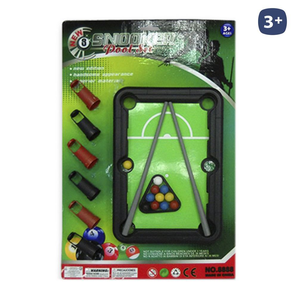 BILLAR CON PATAS BLISTER 29 X 43 CM
