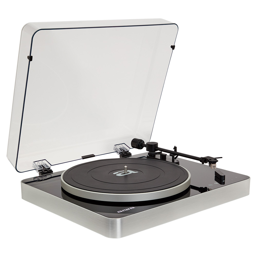 Tocadiscos de transmisión por correa AIWA APX-790BT/BK Negro con preamplif