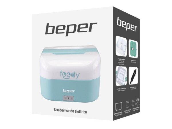 Tupper Eléctrico BEPER BC.160A Color Azul, 1600ml