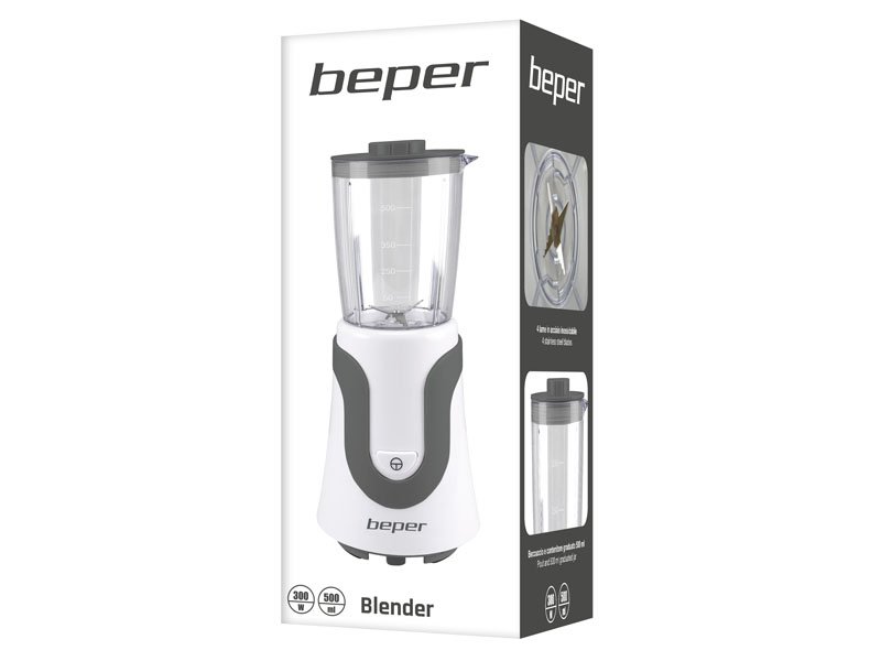 Batidora de Vaso BEPER BP.604 de 500 ml.