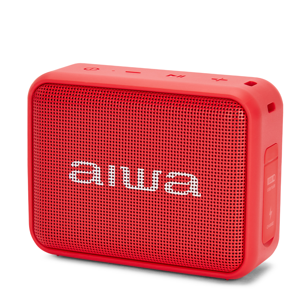 Altavoz Portátil AIWA BS-200RDMKII Color Rojo, Conexión Bluetooth, TWS