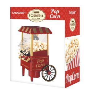 Máquina para hacer Palomitas BEPER BT.651Y Con Carro