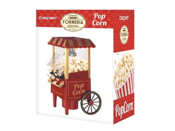 Máquina para hacer Palomitas BEPER BT.651Y Con Carro