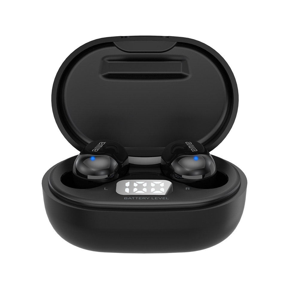 Auriculares Inalámbricos AIWA EBTW-150BKMKII Color Negro