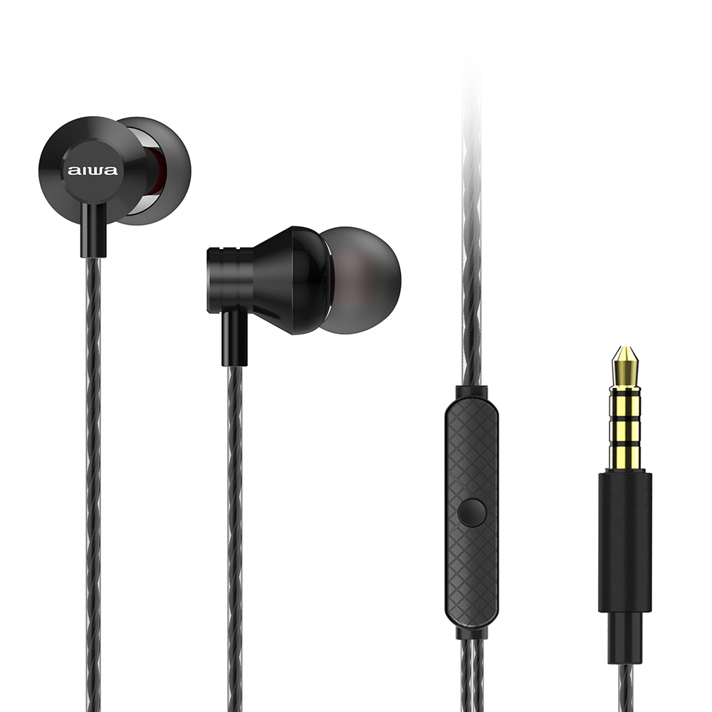 Auriculares In-Ear AIWA ESTM-50BK Color Negro