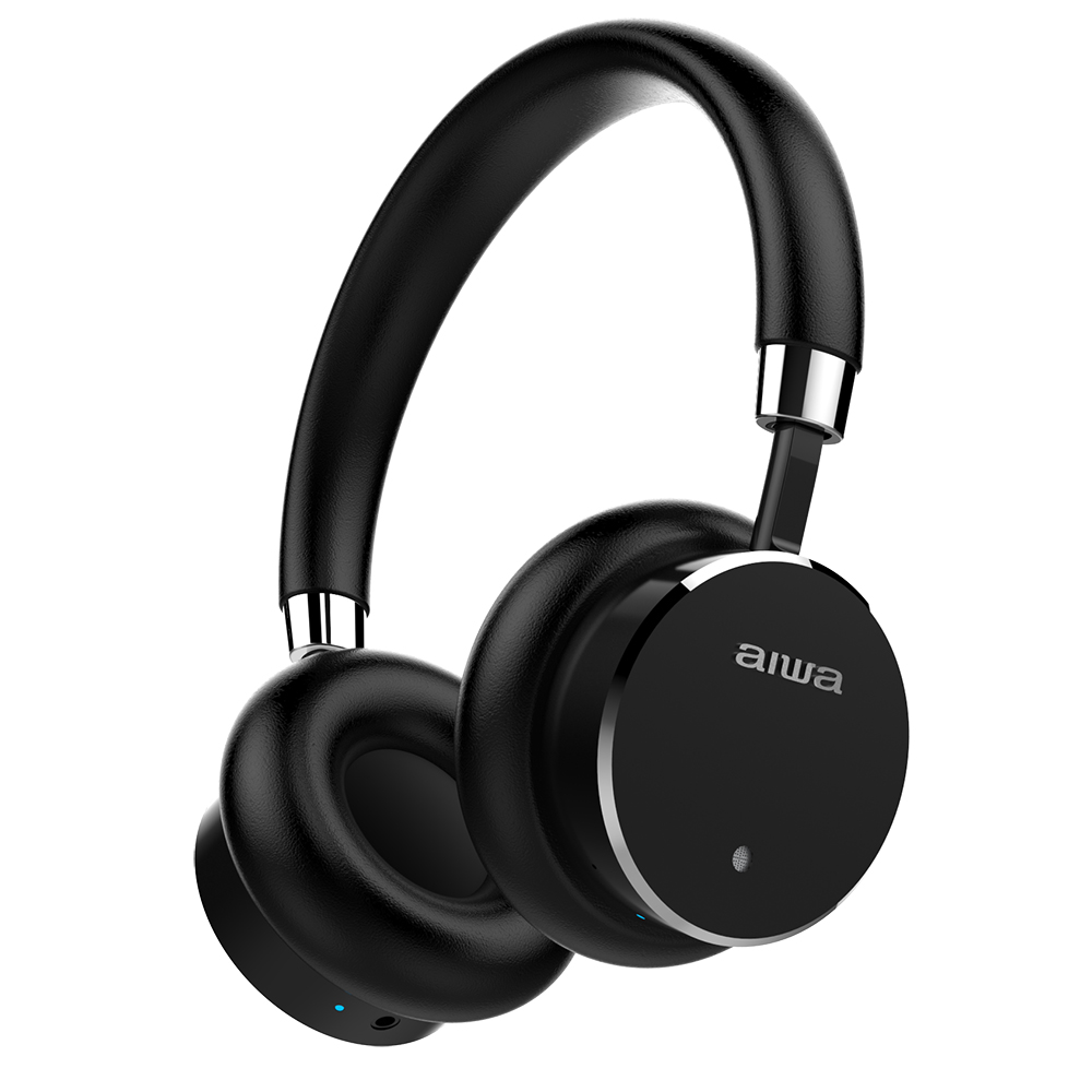Auriculares ANC AIWA SILENCE HSTBTN-800BK, Bluetooth, Cancelación Ruido