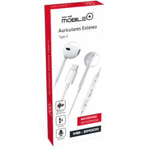 AURICULARES ESTÉREO TIPO-C MB-EP005