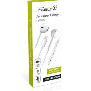 AURICULARES ESTÉREO LIGHTNING MB-EP006