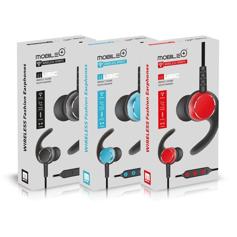 AURICULARES WIRELESS ROJO EPB104
