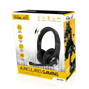 AURICULARES GAMING SONIDO ENVOLVENTE 360° MB-HP33