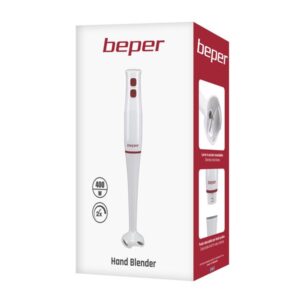 Batidora de mano BEPER P102FRU003 Color Blanco y Rojo, 400 W