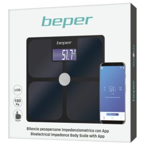 Báscula de Baño BEPER P303BIP050 de Impedancia con aplicación  21 indicado