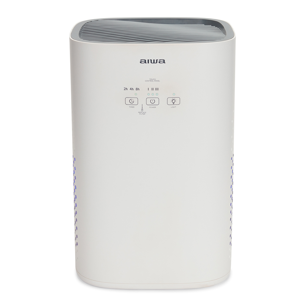 Purificador de Aire AIWA PA-100 con Ionizador, Filtro, 3 velocidades