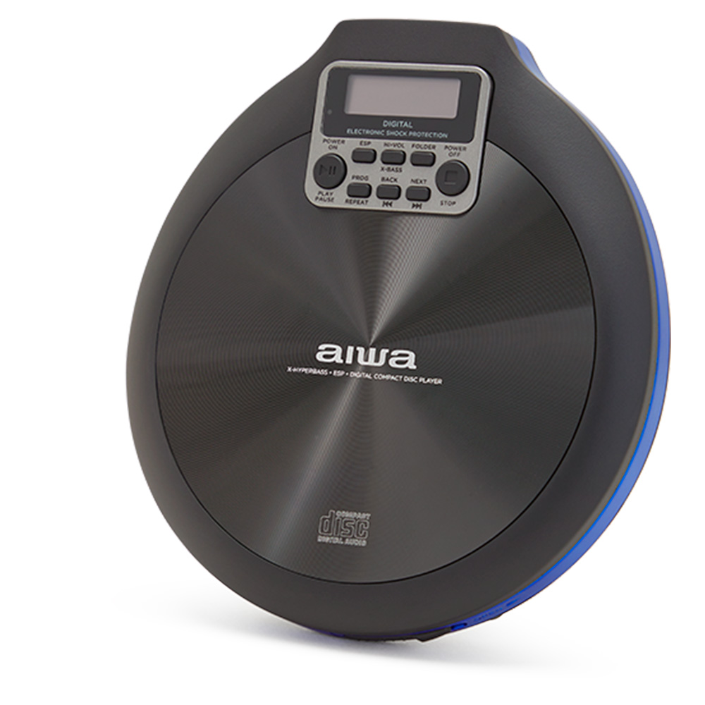 Reproductor de CD AIWA PCD-810BL Color Azul