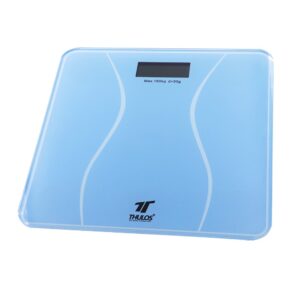 BÁSCULA DE BAÑO, CAPACIDAD MAX.: 180 KG AZUL