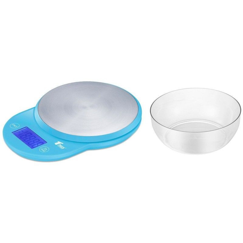 BÁSCULA DE COCINA 5 KG. CAP. BOWL 2L AZUL