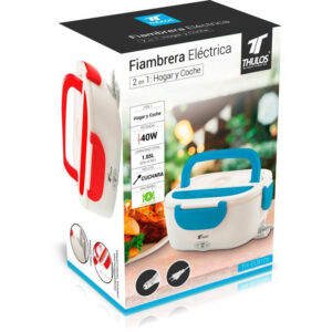 FIAMBRERA ELÉCTRICA 2 EN 1: HOGAR Y COCHE AZUL