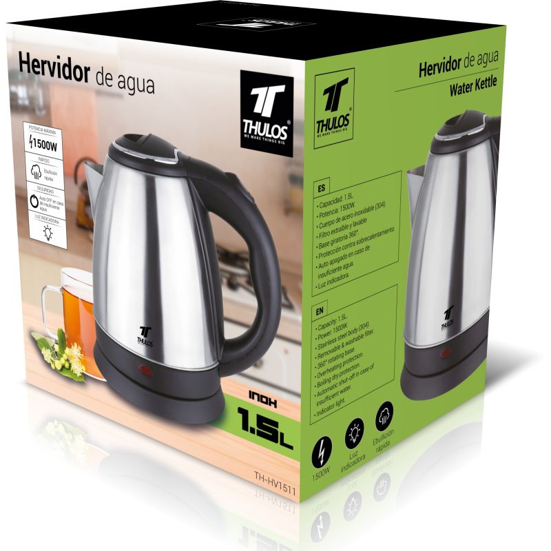 HERVIDOR DE AGUA 1.5L