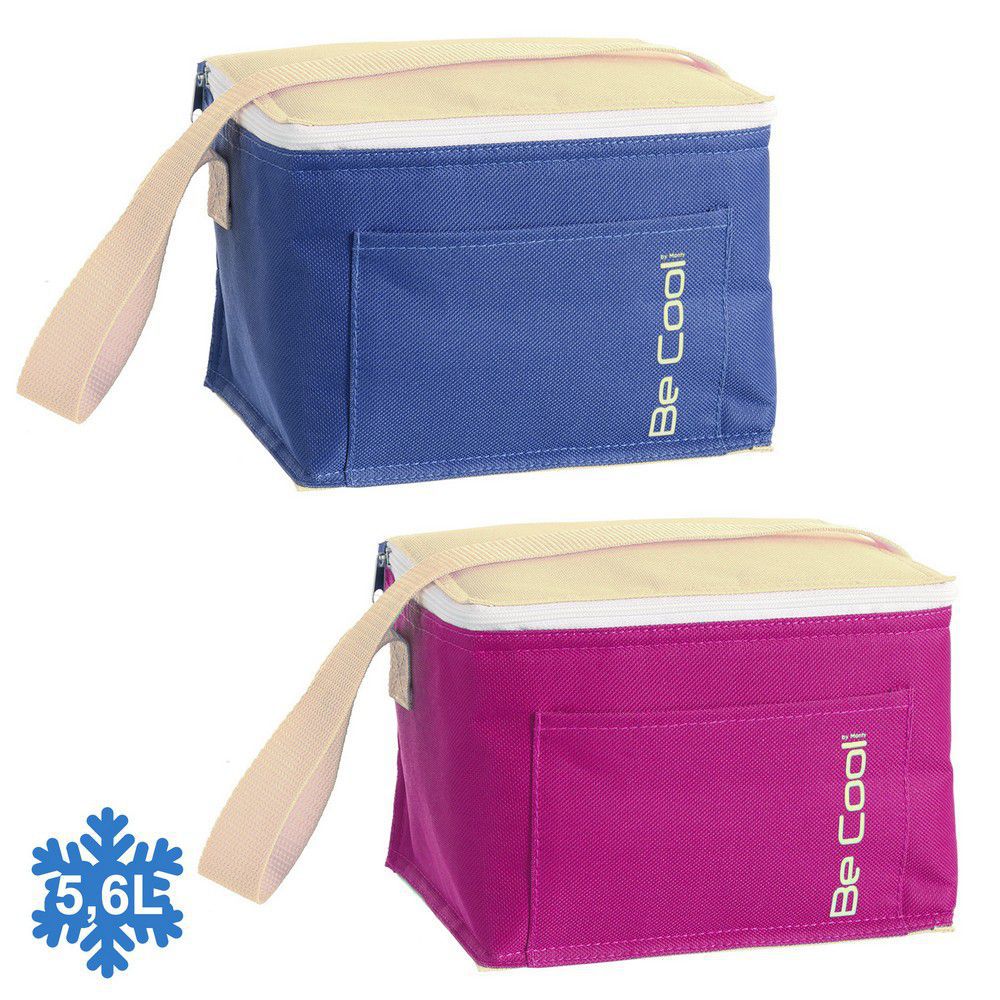 NEVERA ''BASIC'' 2/C 19 X 14 X 14 CM BOLSA TERMICA 6 LATAS - 5,6 LITROS