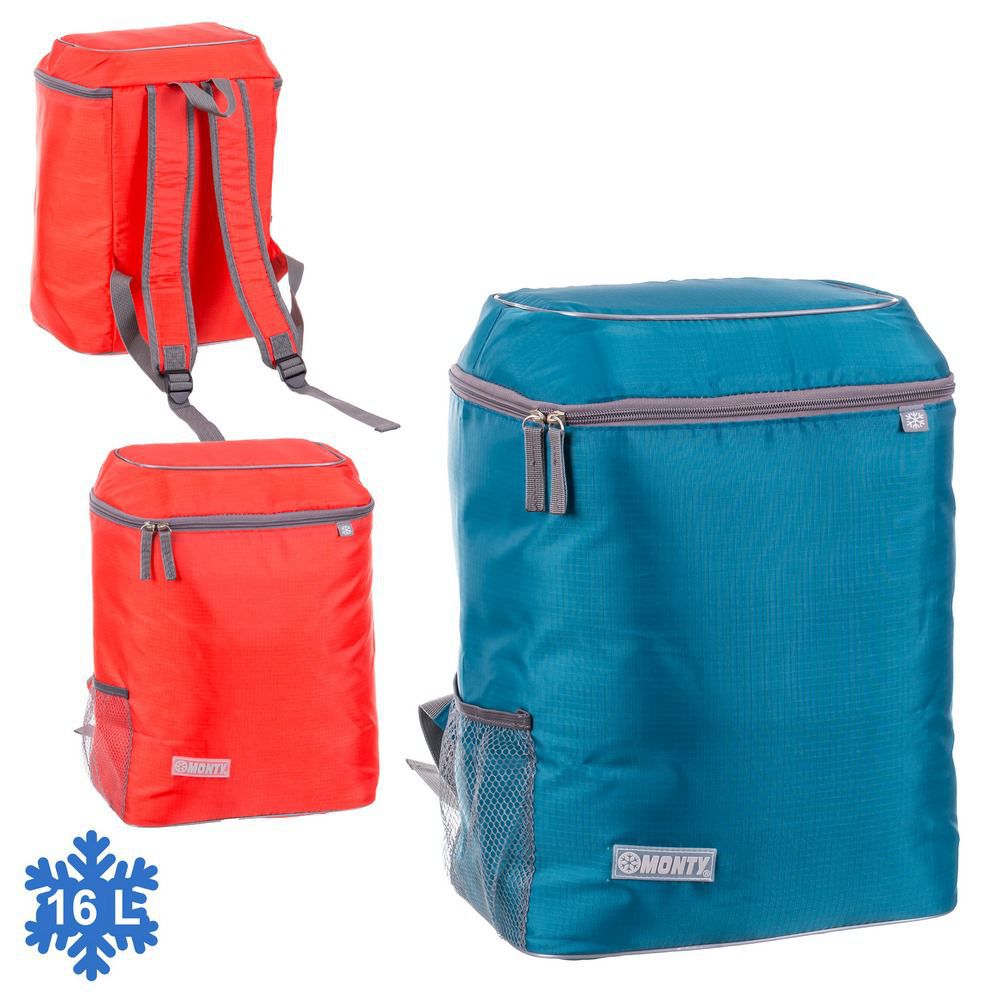 NEVERA MOCHILA SHINE 2/C 27 X 19,50 X 31 CM BOLSA TERMICA 16,5 LITROS - RELLENO FOAM 5 MM