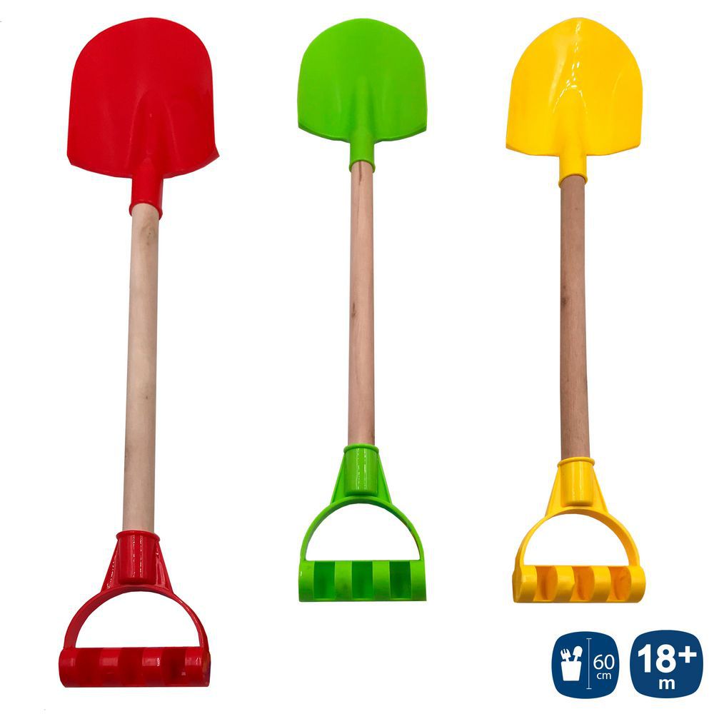PALA CON PALO MADERA 3/C 60 CM