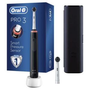 CEPILLO DE DIENTES ELÉCTRICO ORAL-B PRO3000 CHARCOL+ 2 REFILLS