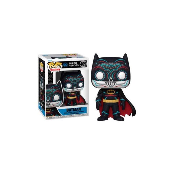 Pop Batman Calaveras Mexicanas 409 - Batman Súper Héroes
