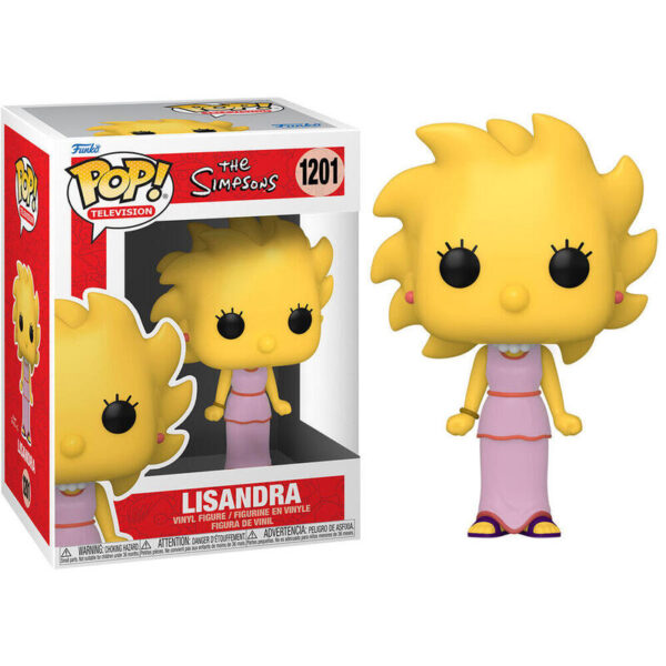 Figura pop simpsons lisandra lisa