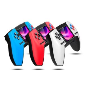 CONSOLA DE VIDEOJUEGOS RETRO P5 GAME BOX SALIDA TV 520 JUEGOS AZUL