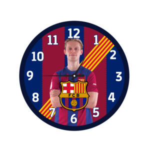 RELOJ PARED F. DE JONG 23/24 25x25CM.