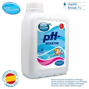 REDUCTOR PH MINIPISCINAS 1 LITRO
