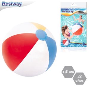 PELOTA PANELES PLAYA 51 CM PRESENTADO BOLSA CON FOTO