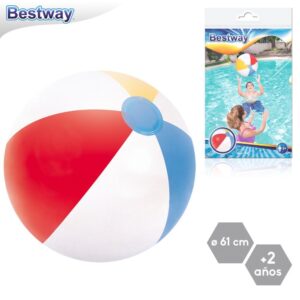 PELOTA PANELES PLAYA 61 CM PRESENTADO BOLSA CON FOTO