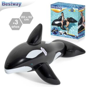 ORCA HINCHABLE 203 X 102 CM PRESENTADO EN CAJA IMPRESA