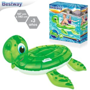TORTUGA HINCHABLE 147 X 140 CM PRESENTADO EN CAJA IMPRESA