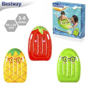 TABLA FLOTACIÓN FRUTA 3/M HINCHABLE 84 X 56 CM PRESENTADO EN CAJA IMPRESA