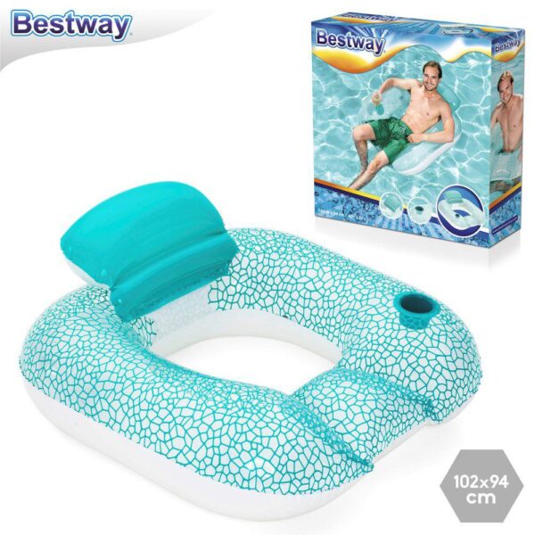 SILLÓN PISCINA CON RESPALDO 2/C 101 CM CAJA IMPRESA