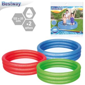 PISCINA PLAY POOL 3/C 122 X 25 CM PRESENTADO EN BOLSA CON FOTO