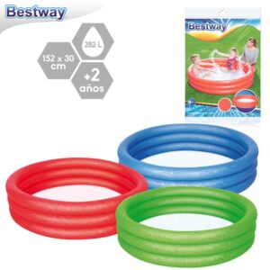 PISCINA PLAY POOL 3/C 152 X 25 CM PRESENTADO EN BOLSA CON FOTO