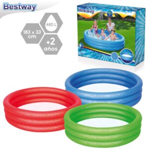 PISCINA PLAY POOL 3/C 183 X 30 CM PRESENTADO EN BOLSA CON FOTO