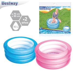 PISCINA BEBÉ 2/C 70 X 30 CM PRESENTADO EN BOLSA CON FOTO