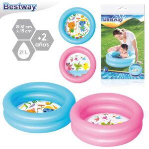 PISCINA INFANTIL 2/C 61 X 15 CM PISCINA 2 ANILLAS 61X15 CM