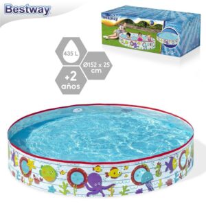 PISCINA PAREDES PVC FONDO MARINO 152 X 25 CM CAJA IMPRESA