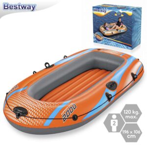 BARCA KONDOR HINCHABLE 196 X 106 CM APTA PARA 2PERSONAS- CAJA IMPRESA